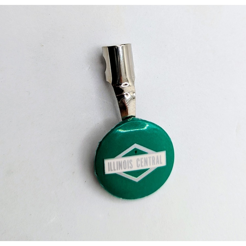 Vintage Illinois Central Pencil / Pen Topper Advertisement